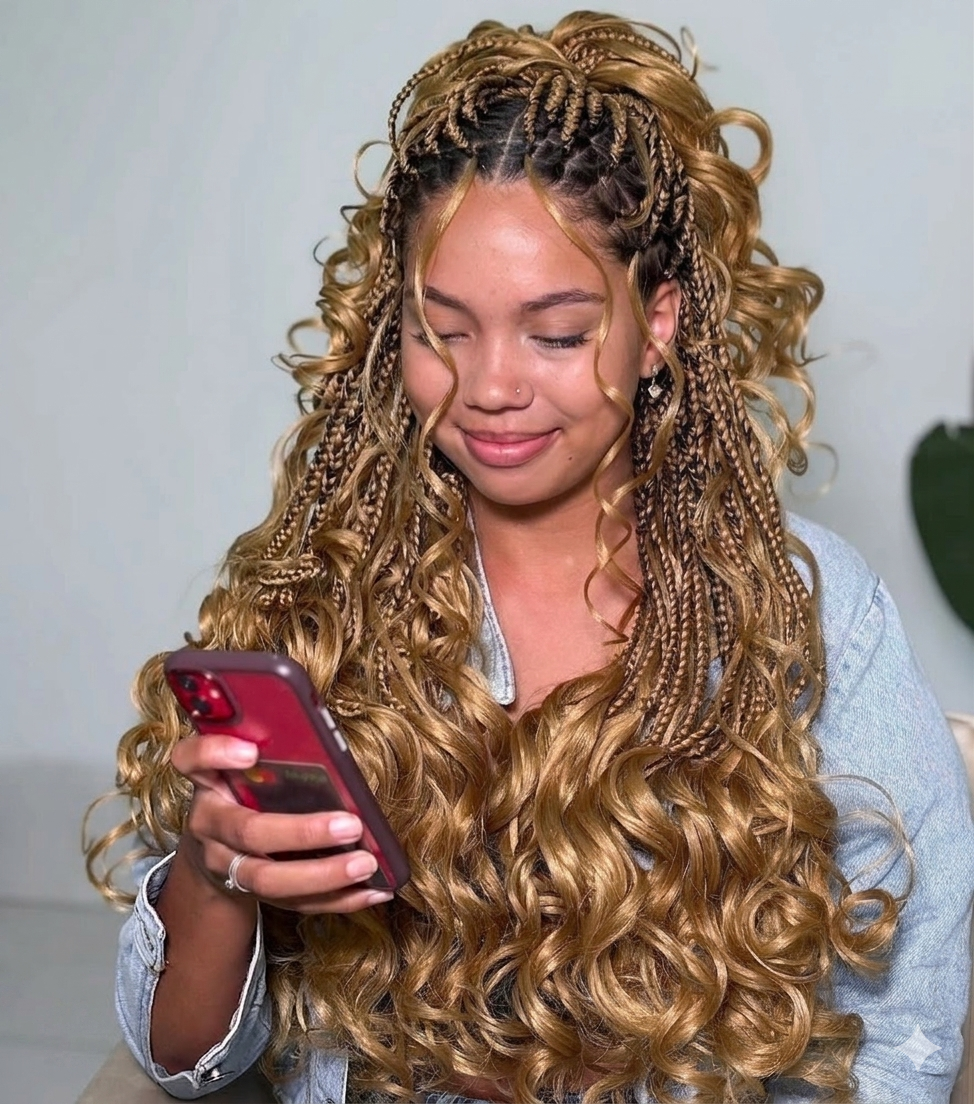 Extension de tresse bouclée FRENCH CURLS Couleur 27