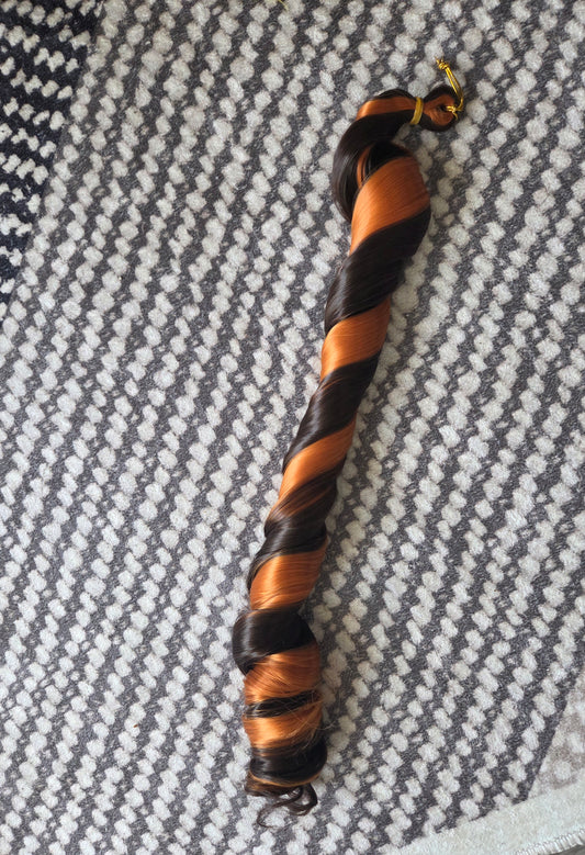 Extension de tresse bouclée FRENCH CURLS Couleur: Ginger Longueur:30