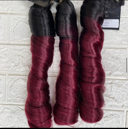Extension de tresse bouclée FRENCH CURLS Couleur: BUG
