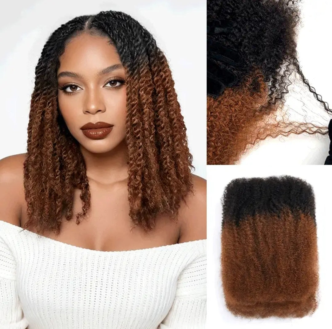 Extensions de Cheveux Afro 100% SDD Vietnamien