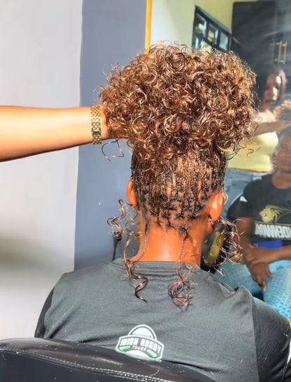 Extensions de tresse bouclées ITALIAN CURL Couleur:  30