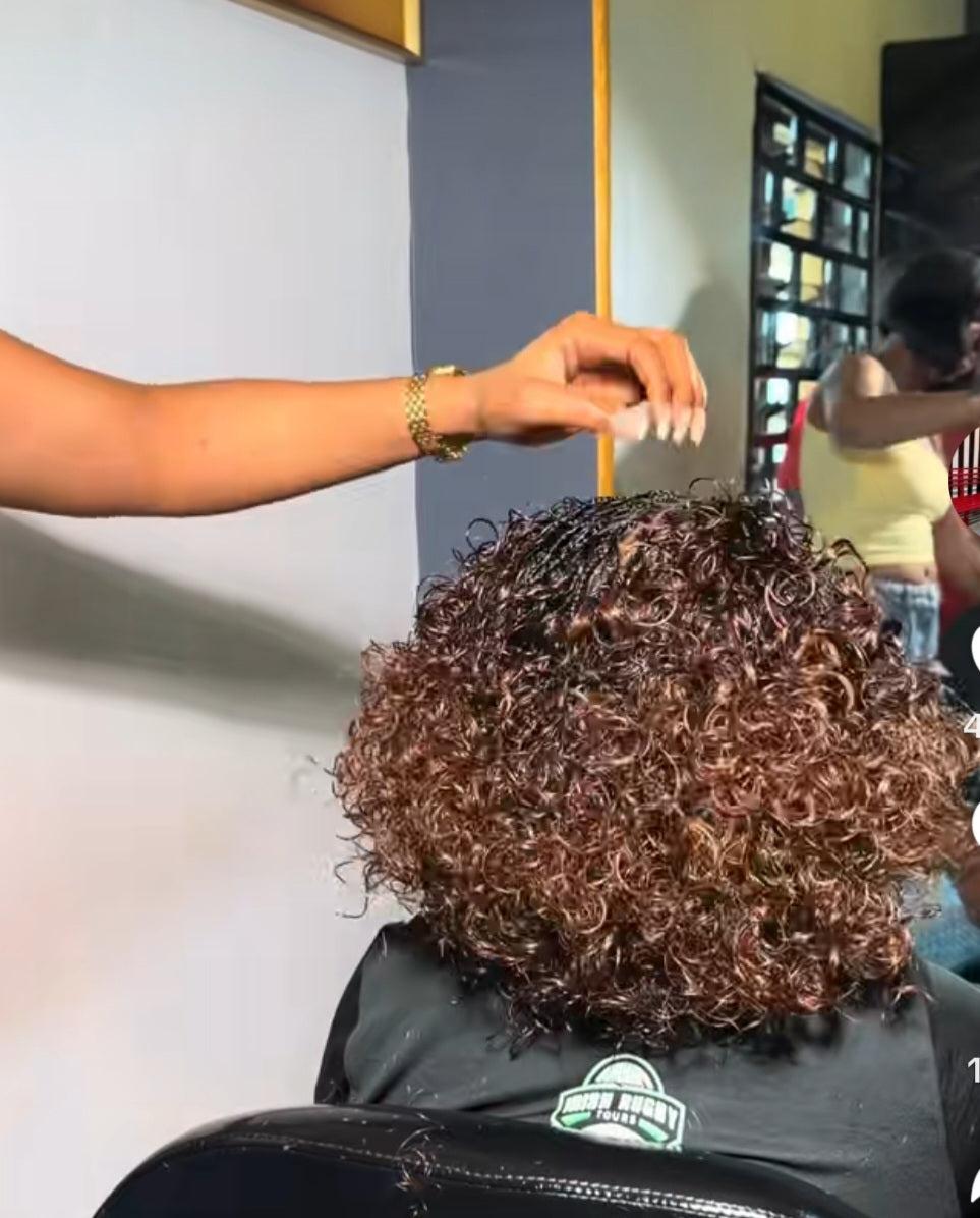 Extensions de tresse bouclées ITALIAN CURL Couleur:  30