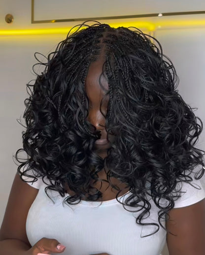 Extension de tresse bouclée FRENCH CURLS Couleur: Naturel Longueur:30