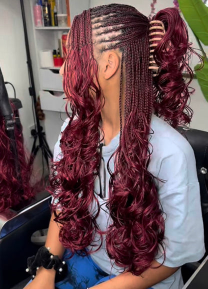Extension de tresse bouclée FRENCH CURLS Couleur: BUG